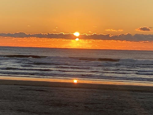 beach sunset